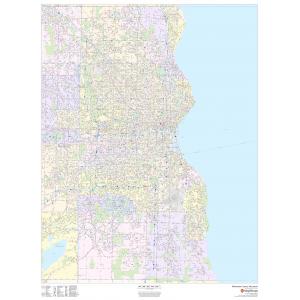 Milwaukee County, Wisconsin by Map Sherpa