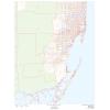 Miami-Dade County, Florida - Zip Codes by Map Sherpa