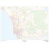 San Diego County, California - Zip Codes by Map Sherpa