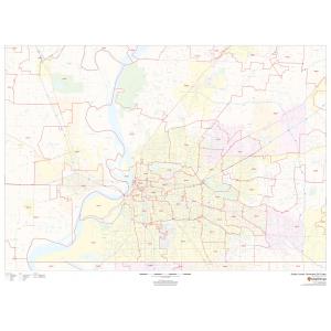 Shelby County, Tennessee - Zip Codes by Map Sherpa