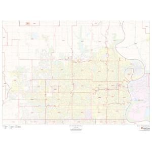 Omaha, Nebraska - Zip Codes by Map Sherpa