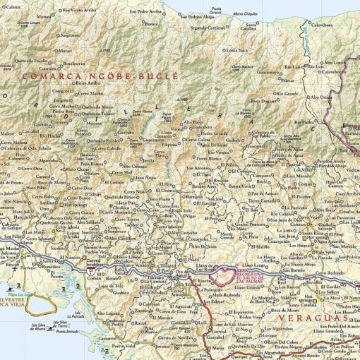 National Geographic - Panama - Adventure Folding Travel Map - Image 2