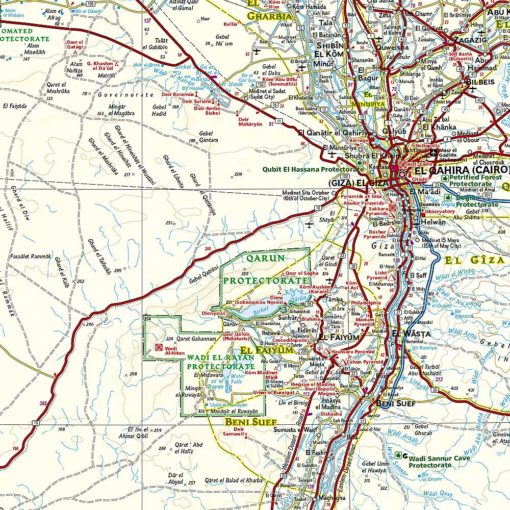 National Geographic - Egypt - Adventure Folding Travel Map - Image 3