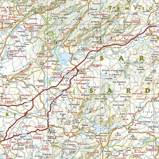 National Geographic - Sardinia [Italy] - Adventure Folding Travel Map - Image 3