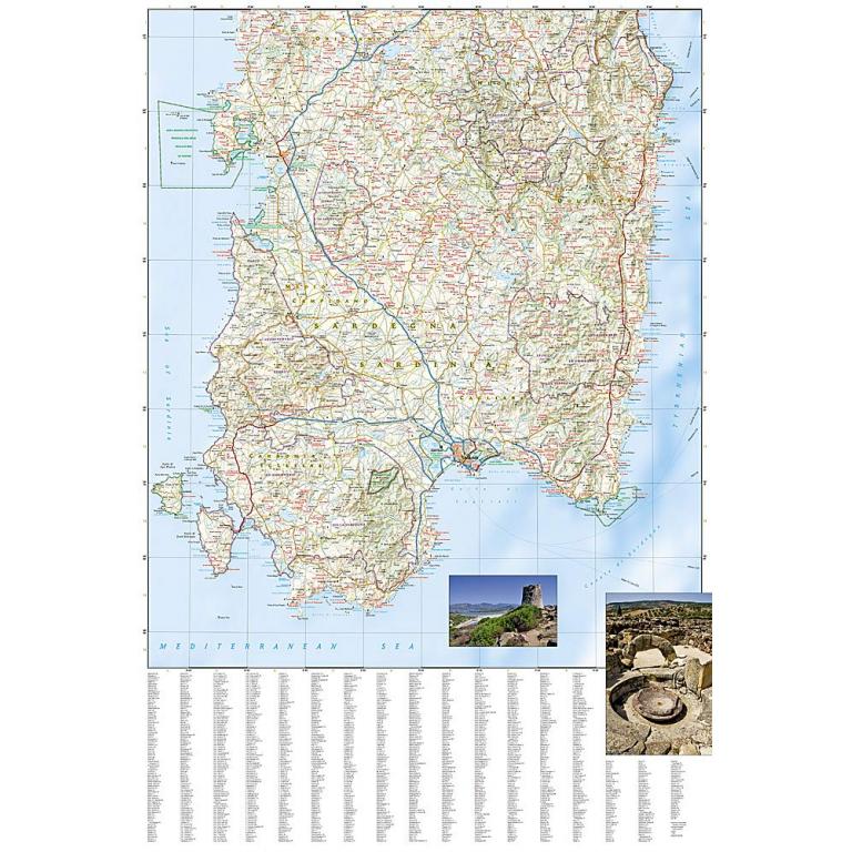 National Geographic - Sardinia [Italy] - Adventure Folding Travel Map - Image 5