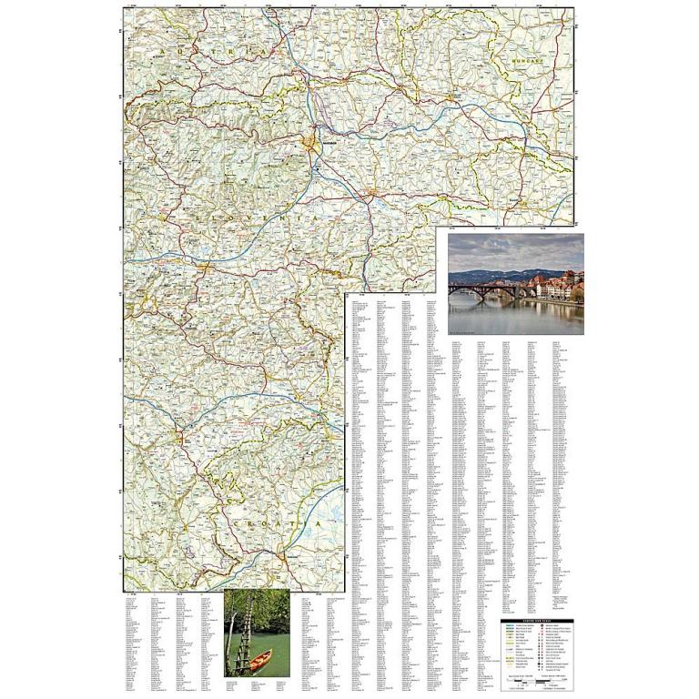 National Geographic - Slovenia - Adventure Folding Travel Map - Image 4