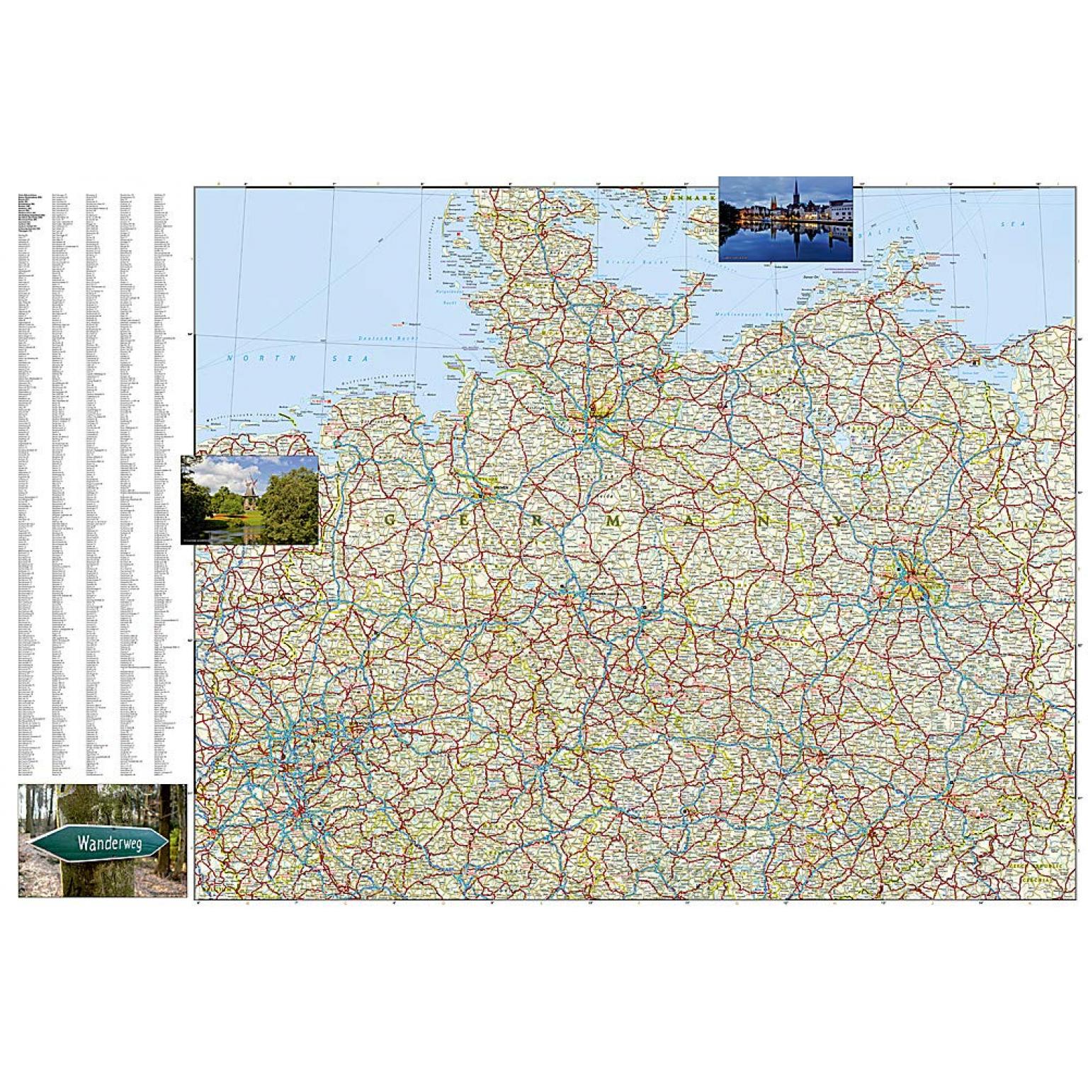 National Geographic - Germany - Adventure Folding Travel Map - Image 4