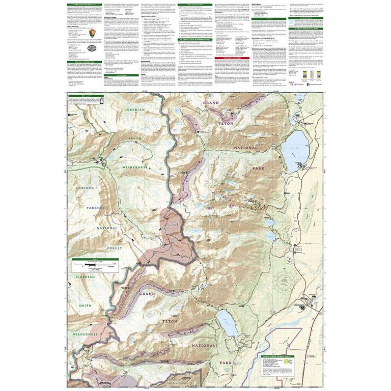 National Geographic - Grand Teton National Park - Trails Illustrated Folding Travel Map - Image 5