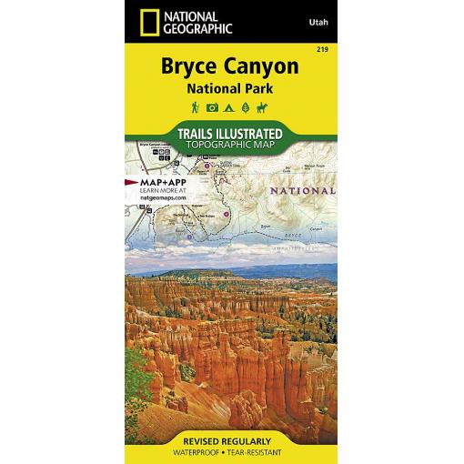 National Geographic - Bryce Canyon National Park - Trails Illustrated Folding Travel Map - Image 2