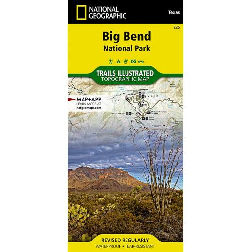 National Geographic - Big Bend National Park - Trails Illustrated Folding Travel Map - Image 2