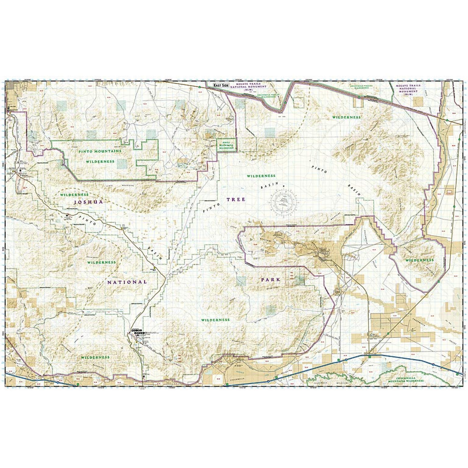 National Geographic - Joshua Tree National Park - Trails Illustrated Folding Travel Map - Image 5