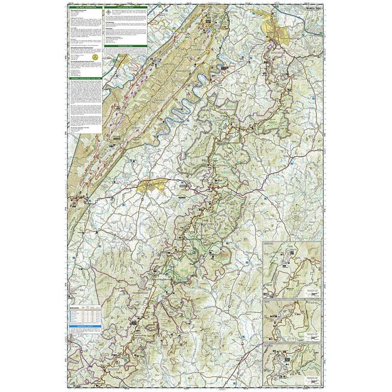 National Geographic - Shenandoah National Park - Trails Illustrated Folding Travel Map - Image 4