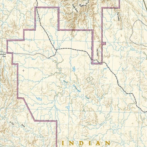 National Geographic - Badlands National Park - Trails Illustrated Folding Travel Map - Image 3