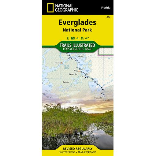 National Geographic - Everglades National Park - Trails Illustrated Folding Travel Map - Image 2