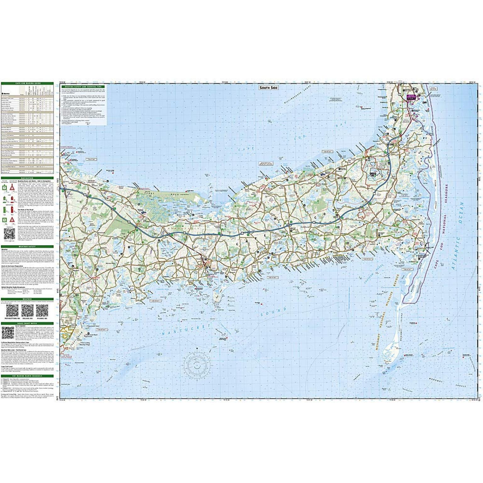 National Geographic - Cape Cod - Trails Illustrated Folding Travel Map - Image 4