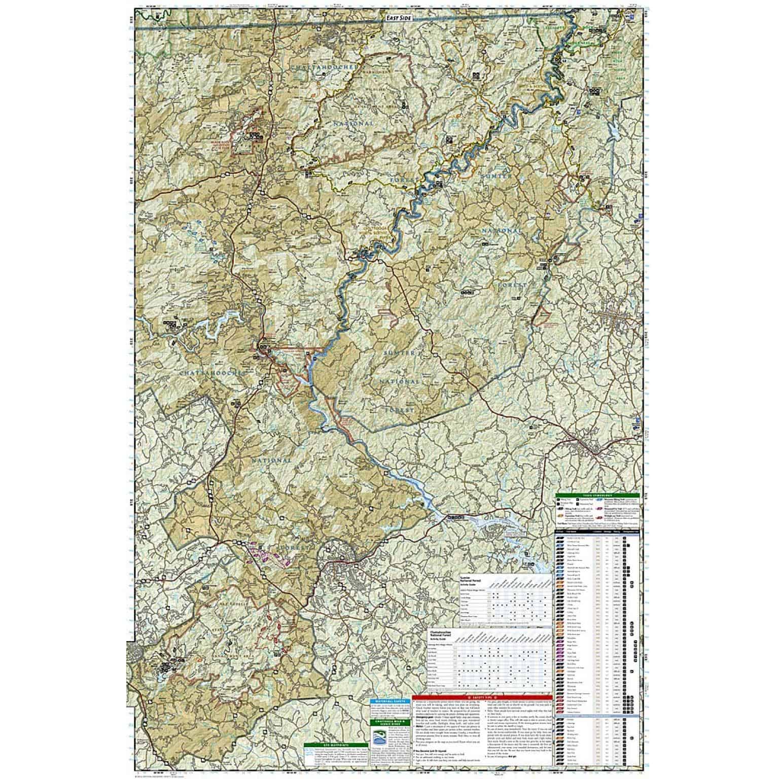 National Geographic Brasstown Bald, Chattooga River [Chattahoochee