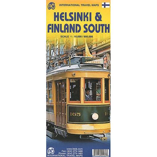 ITMB - Helsinki and Finland South - Folding Travel Map - Image 2