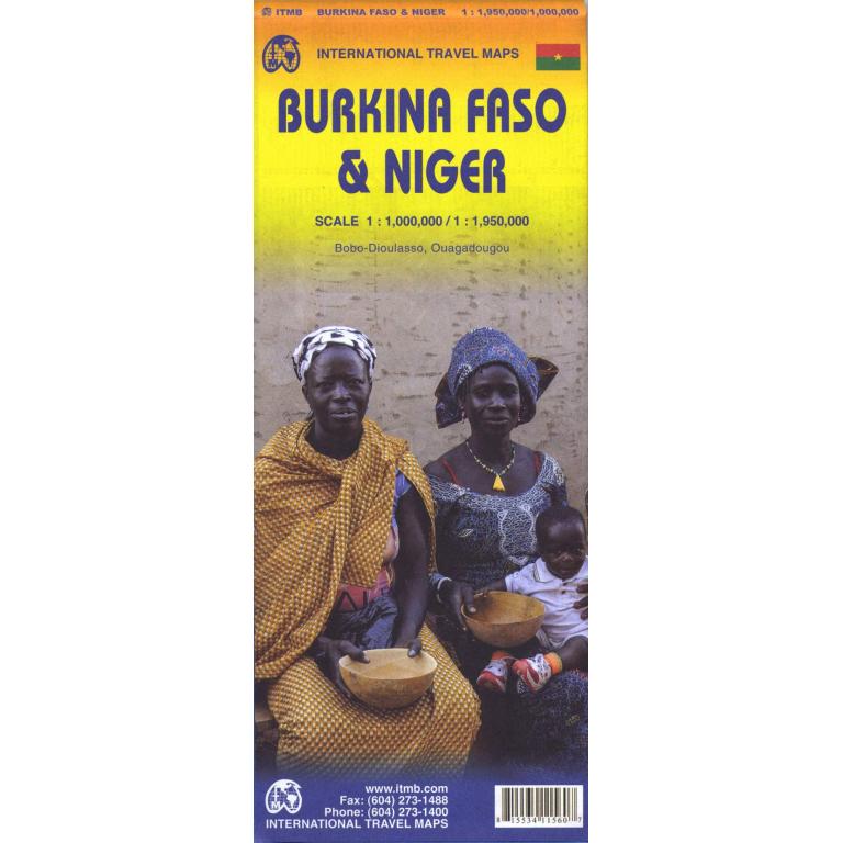 ITMB - Niger and Nigeria - Folding Travel Map - Image 2