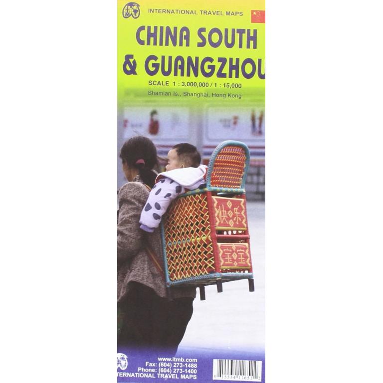 ITMB - Guangzhou and China South - Folding Travel Map - Image 2