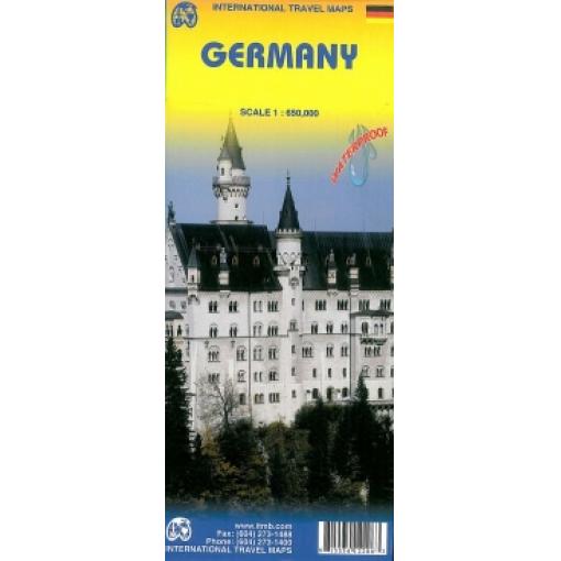 ITMB - Germany - Folding Travel Map - Image 2
