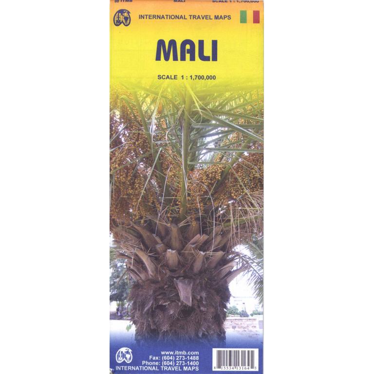 ITMB - Mali - Folding Travel Map - Image 2