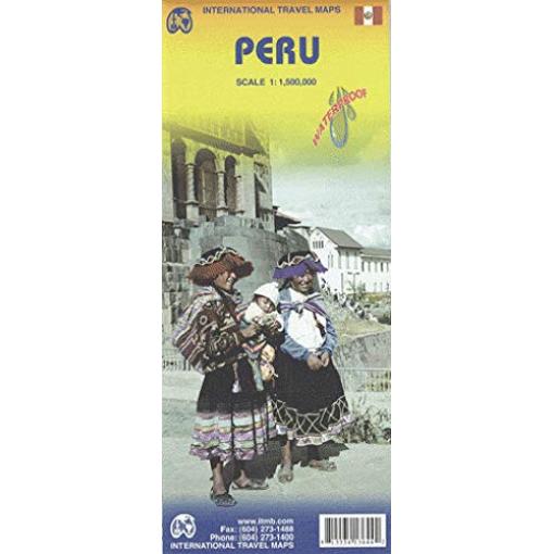 ITMB - Peru - Folding Travel Map - Image 2