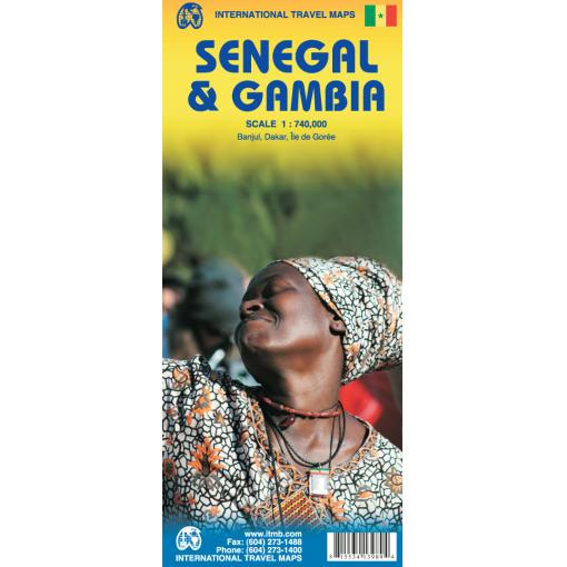 ITMB - Senegal and Gambia - Folding Travel Map - Image 2