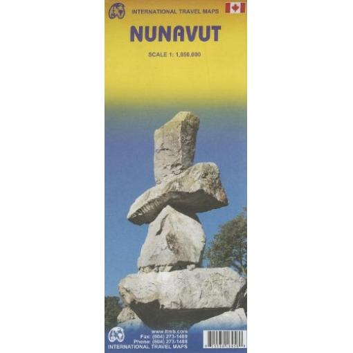 ITMB - Nunavut - Folding Travel Map - Image 2