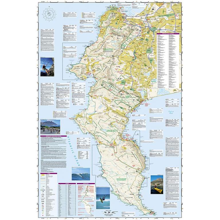 National Geographic - Cape Town and Peninsula [South Africa] - Adventure Folding Travel Map - Image 4