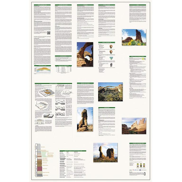 National Geographic - Arches National Park - Folding Travel Map - Image 5