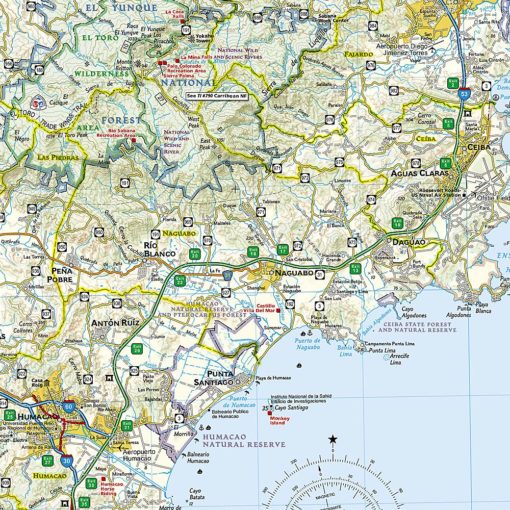 National Geographic - Puerto Rico - Adventure Folding Travel Map - Image 2