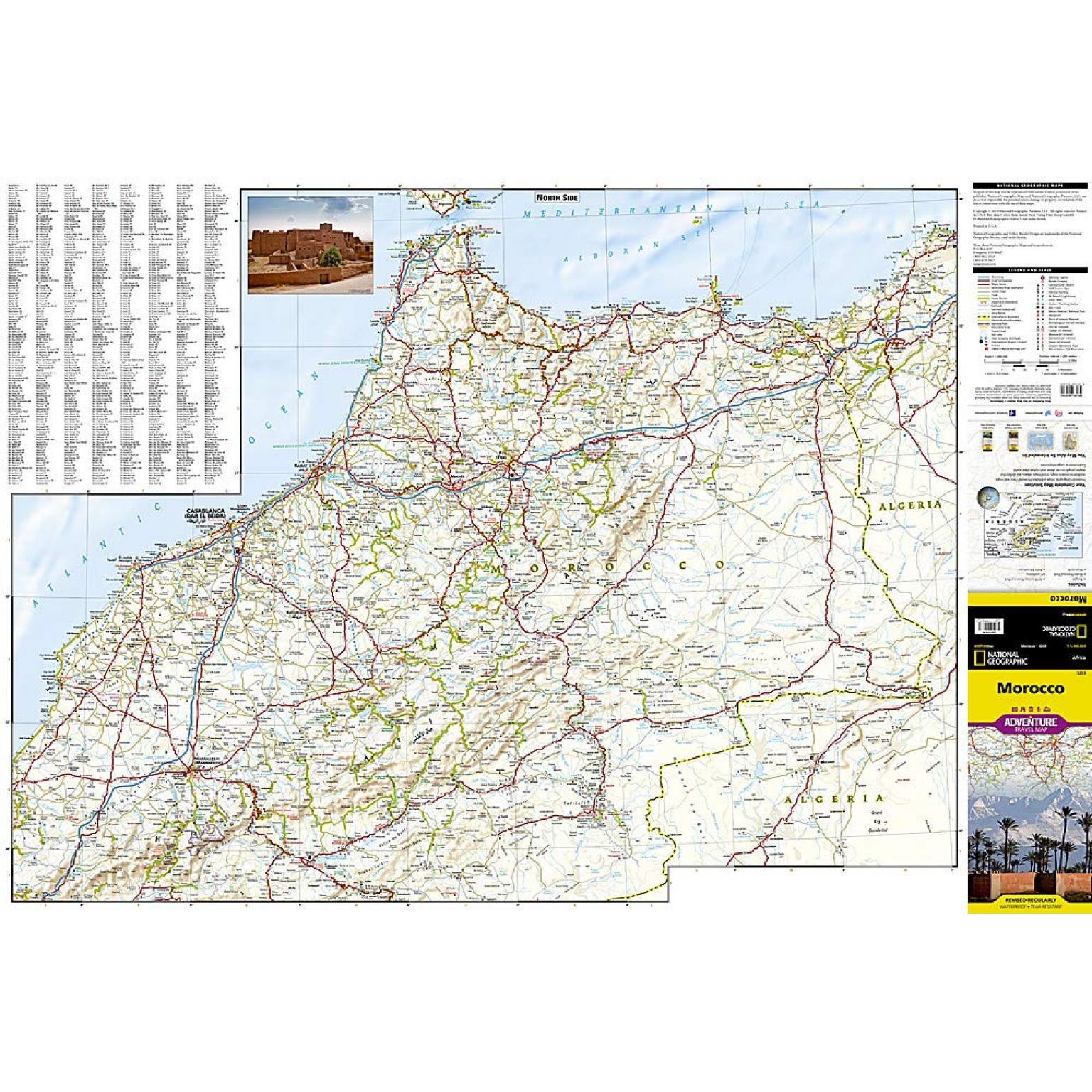 National Geographic - Morocco - Adventure Folding Travel Map - Image 3