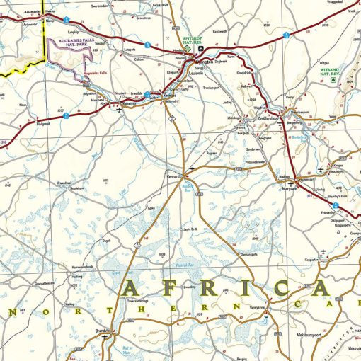 National Geographic - South Africa - Adventure Folding Travel Map - Image 2