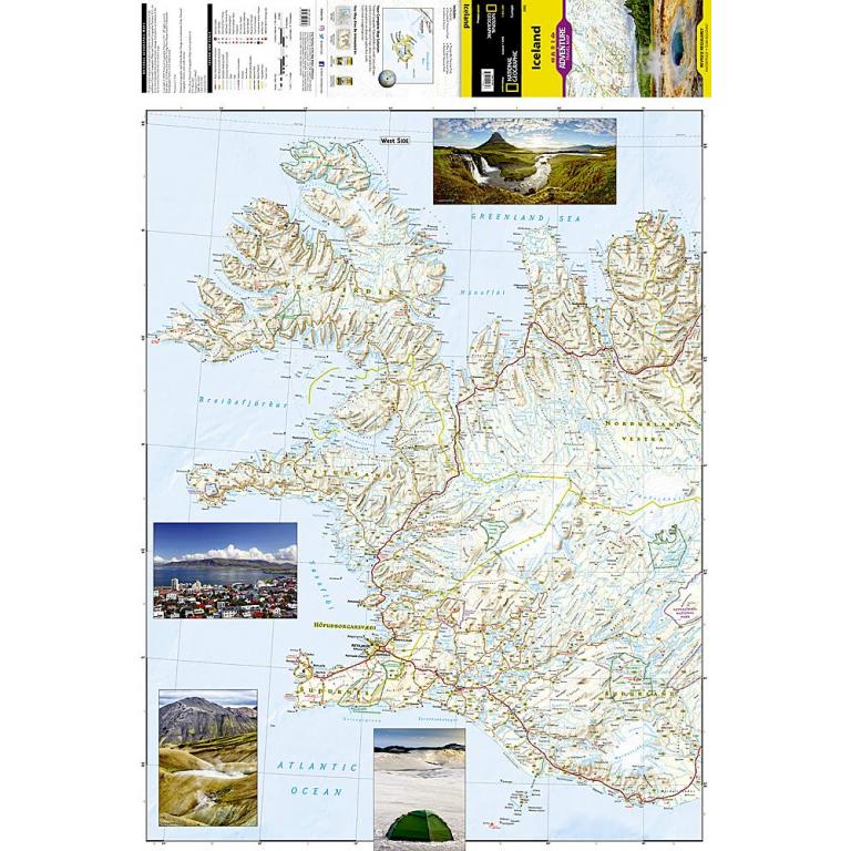 National Geographic - Iceland - Adventure Folding Travel Map - Image 4