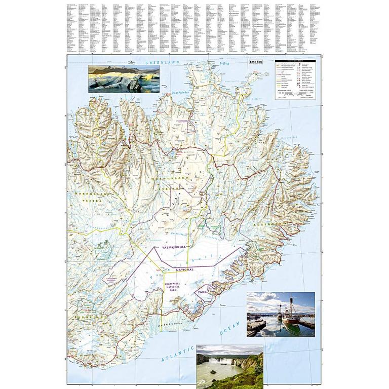 National Geographic - Iceland - Adventure Folding Travel Map - Image 5