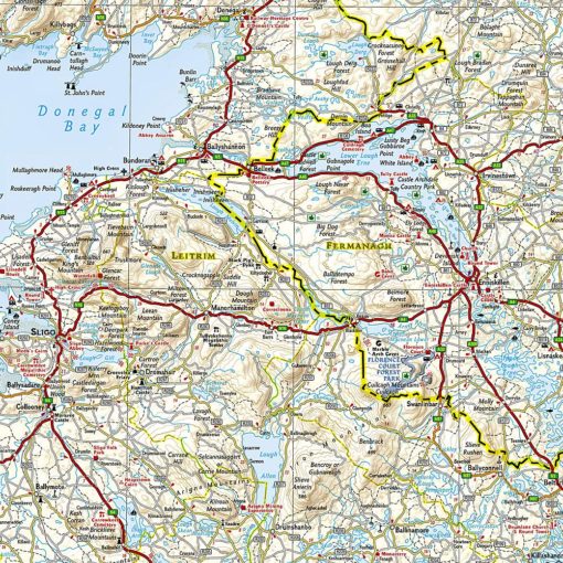 National Geographic - Ireland - Adventure Folding Travel Map - Image 3