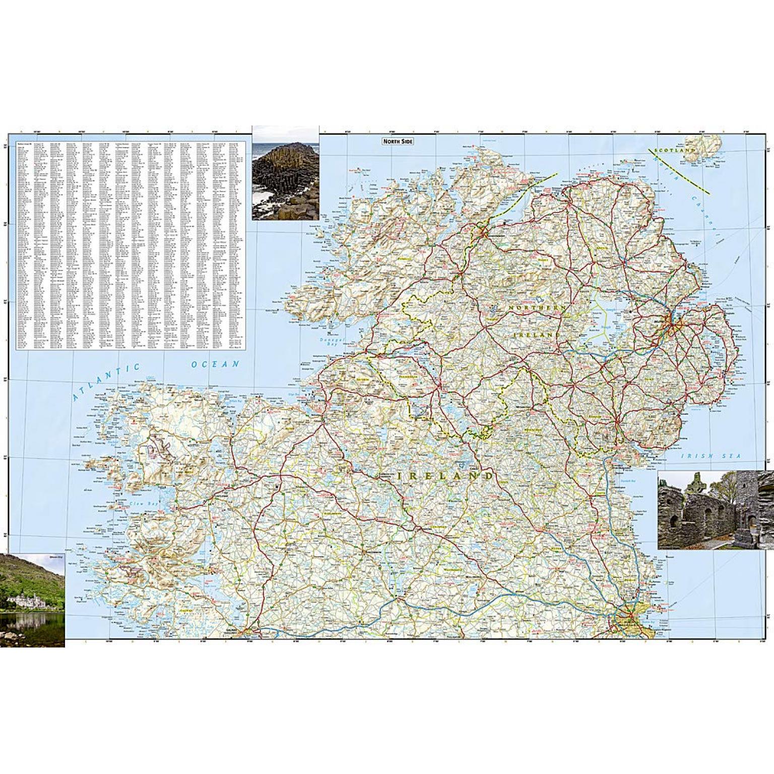 National Geographic - Ireland - Adventure Folding Travel Map - Image 5