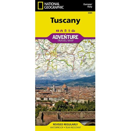 National Geographic - Tuscany [Italy] - Adventure Folding Travel Map - Image 2