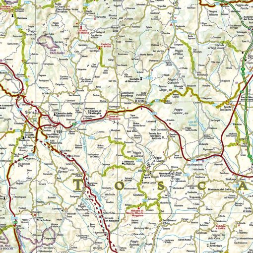 National Geographic - Tuscany [Italy] - Adventure Folding Travel Map - Image 3