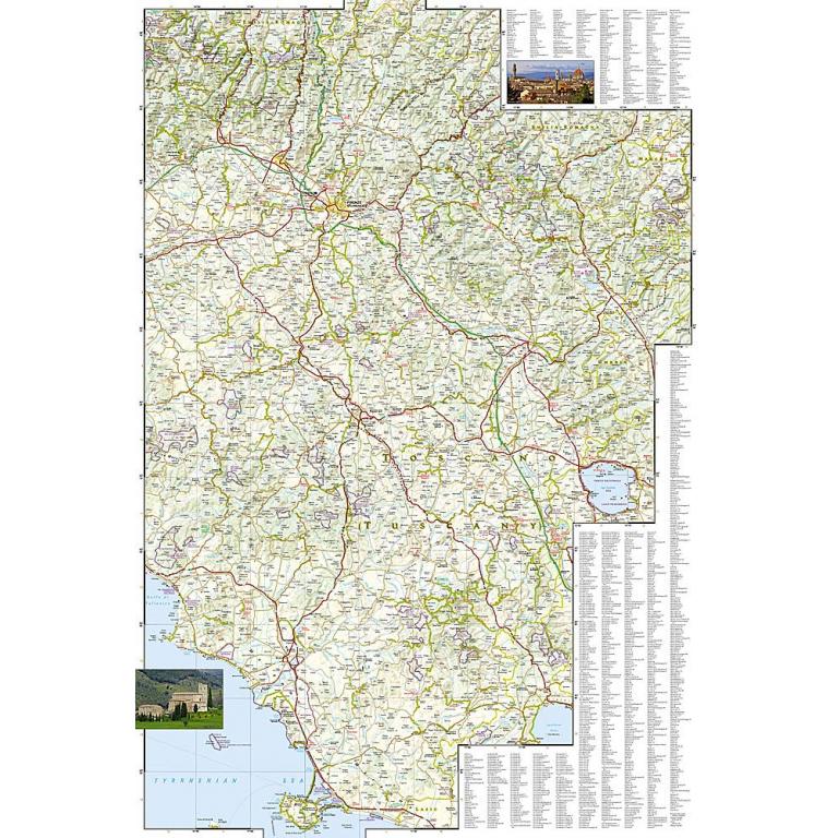 National Geographic - Tuscany [Italy] - Adventure Folding Travel Map - Image 5