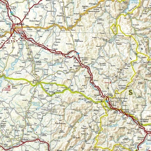 National Geographic - Northern Spain: Camino de Santiago - Adventure Folding Travel Map - Image 2