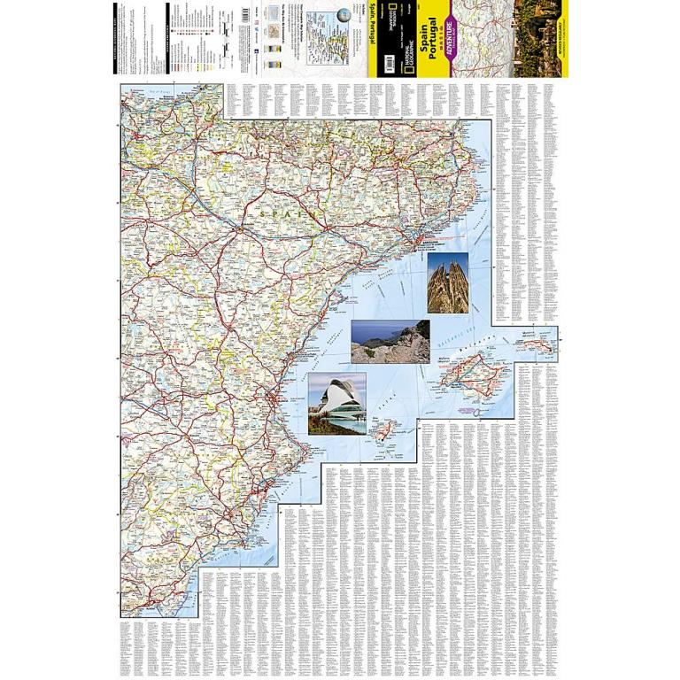 National Geographic - Spain and Portugal - Adventure Folding Travel Map - Image 3