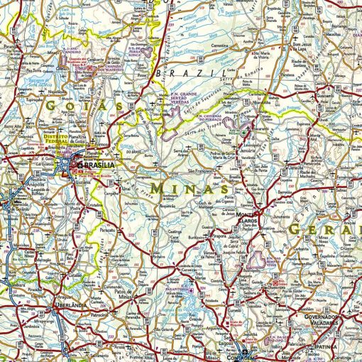National Geographic - Brazil - Adventure Folding Travel Map - Image 3