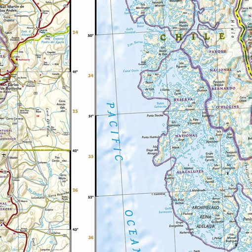 National Geographic - Chile - Adventure Folding Travel Map - Image 4