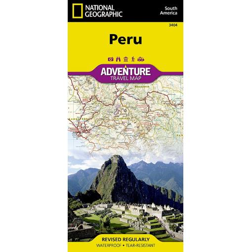National Geographic - Peru - Adventure Folding Travel Map - Image 2