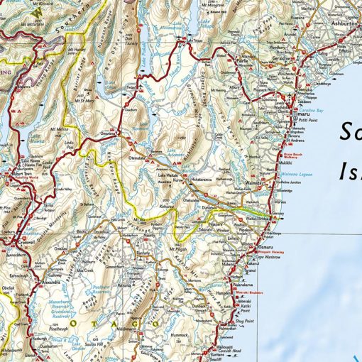 National Geographic - New Zealand - Adventure Folding Travel Map - Image 3