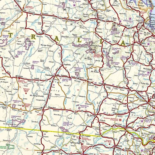 National Geographic - Australia - Adventure Folding Travel Map - Image 2