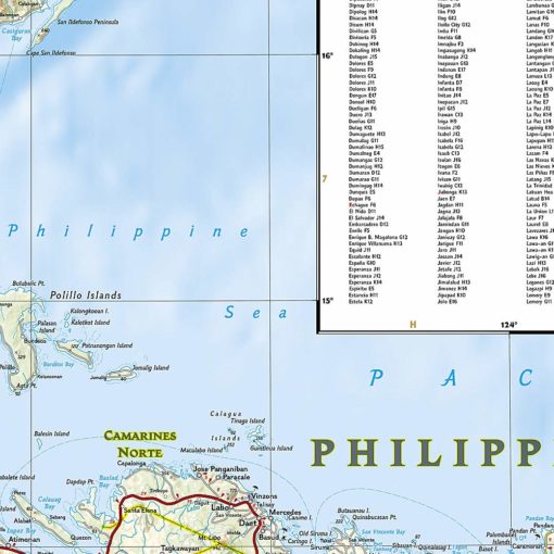 National Geographic - Philippines - Adventure Folding Travel Map - Image 2