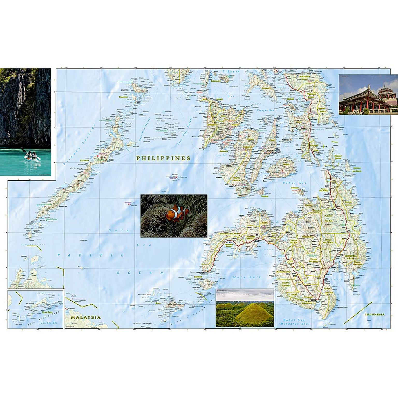 National Geographic - Philippines - Adventure Folding Travel Map - Image 4