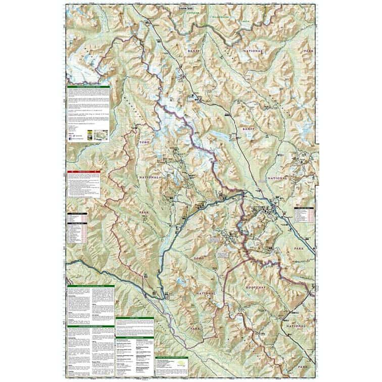 Detailed topographic map of Yellowstone National Park with roads, trails, and natural features, ideal for outdoor activities and park navigation.